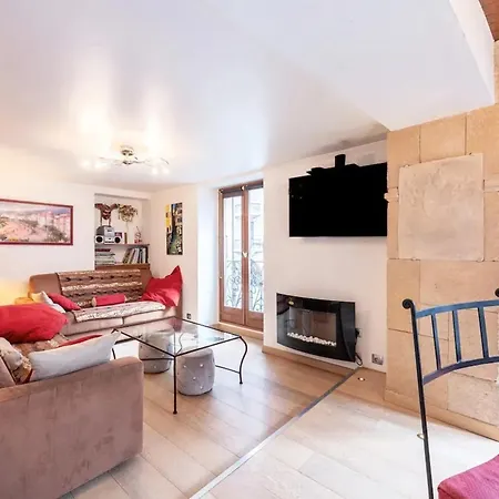 Chaleureux A 63 M² Cheminee Annecy